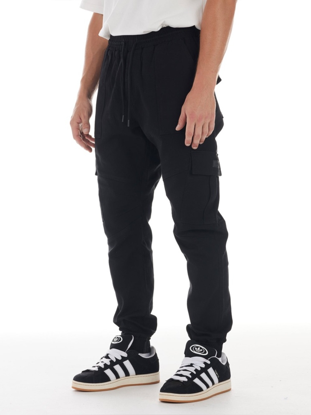 nANA judy Tan Cargo Jogger Pants with Drawstring